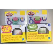 Play Doh Kitchen Creations Bag Tags Cupcake And Macaroon 2pk- New In Box