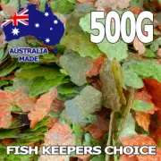 FKC Bulk Cichlid Aquarium Flakes Fish Food Flake Feed AUSTRALIA MADE 500G