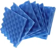 COMPUKAS 12pcs Self Adhesive Soundproofing Pads for Music Studios Noise Reducing Acoustic Panels Sound Absorption for Loud Speakers and Home Theaters
