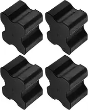 4pcs Front Coil Spring Spacer Kit Rubber Coil Spacers for Car 1-1.5 Inch Universal Booster for Vehicle Accessories
