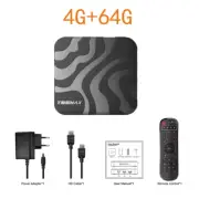 New H618 Android 14 T95 Max Smart TV Box Double Wifi 2.4G&5.8G 6K 3D Ram 8G Rom