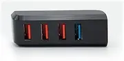 4 Port USB HUB for Model 3 Y, High Speed Fast Charging Port USB Port, Functional USB HUB for Car Accessory, Especially for Tesla Car USB Expanded