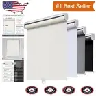 Ivory Cordless Roller Shades - Blackout Blinds Offering UV Protection, 29" x 72"