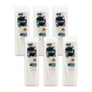 6PK Sunsilk 350ml Hair/Scalp Bath Shampoo Summer Care w/ Coconut Oil & Hibiscus