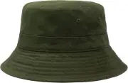 Hot Summer Bucket Hat - Trendy Cotton Sun for Beach, One Size, Army Green