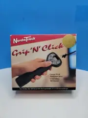 NordicTrack "Grip 'N' Click" Programmable TV & VCR Universal Remote. New.