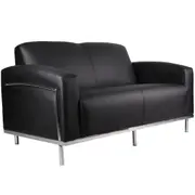 YSD SIENNA LOUNGE CHAIR TWO SEATER Black 1 Year Warranty