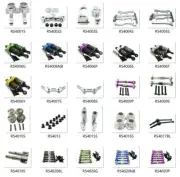 Aluminum Metal Upgrade Refit Parts DIY silver Fit for 1/10 HPI RS4 Sport3 Rc Car