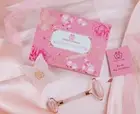 100% Jade Face Massagers Roller Tool Beauty + Rare Gua Sha Anti Ageing Therapy