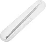 BIUDECO Elegant Nail Care Tools Double-ended Cuticle Pusher Nail File Sturdy Storage Case Included