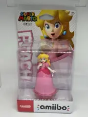 Princess Peach Amiibo Super Mario Party 10 Vinyl Figure Nintendo Wii U 2015 NEW