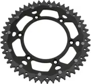 Moose Racing XF-2-1210-1502 Dual Rear Sprockets - Black - 49T Black