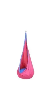Light Up Kids Pod Swing Seat Pod Swing Chair for Boys Girls Swing Seat Pink Cute