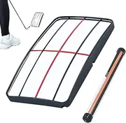 Golf Putting Mirror | Swing Practice Tool for Golf,Swing Gesture Alignment Mirror for Teaching Assistance Professional Beginner