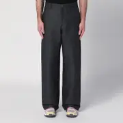 [Brain Dead] Salt and Pepper black trousers 28 Black