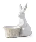 Scentsy Happy Hare Scentsy Easter Bunny Warmer. New in Box White Rabbit