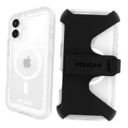 Voyager iPhone 16 Plus Case [Compatible with MagSafe] Rugged Voyager Clear