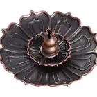 Incense Burner Coil Holder Plate Burner Lotus Rack Catcher Plate Incense Sti WY4