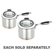 Scanpan Quality Coppernox Covered Saucepan with Lid Stainless Steel Handle