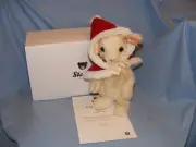 Steiff Christmas White Rabbit Ltd Ed Brand New In Stock 007545