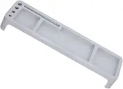 Ergonomic Monitor Stand Riser for Desk Multi Functional Laptop Shelf Organizer Computer Holder with Space Saving Design Grey for Neat Workspace