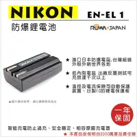 在飛比找Yahoo!奇摩拍賣優惠-彰化市@樂華 FOR Nikon EN-EL1 相機電池 鋰