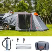 Inflatable SUV Tents for Camping, Easy Set up Car Tailgate Tent Waterproof wi...