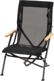 LV-110M-RB Snow Peak (SNOW PEAK) Mesh Row Chair 30 Rich Black New