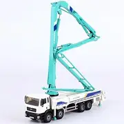 Hobby Crazy Diecast Crane Model Toy Engineering Concrete Pump Vehicle KDW 625025 High Simulation Amazing Kids Crane Toy and Collectors Working Diecast Model 1:55 Scale
