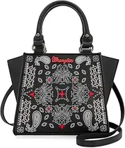[Montana West] Wrangler Purse, Boutique Western Designer Crossbody Bags Small Tote Handbag for Women