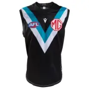 Port Adelaide Power MACRON AFL Mens Home Guernsey by Sporting House