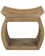 Uttermost Connor Elm Accent Stool