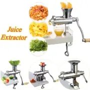 Hand Stainless Steel Fruit Juicer Wheat Grass Squeezer Vegetable Juice Extractor