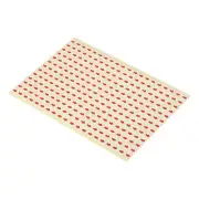 8mm Small Arrow Sticker Label Round Adhesive Color Coding Sign Decal Red 2 Sheet
