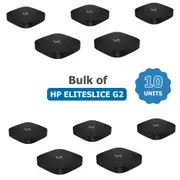 Bulk of 10x HP Elite Slice G2 MS-SRS Mini Desktop i5-7500T 2.7GHz 16GB RAM 480GB Windows 11 Pro - Refurbished