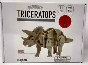 Magnote Dinobots Triceratops Walking 3D Wooden Dinosaur Puzzle Sealed