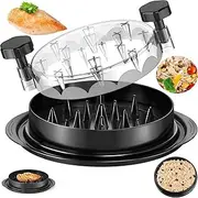Chicken Shredder，Chicken Breast Shredder Tool Twist，Meat Chopper with Ergonomic Handle BPA Free， Visible Chicken Breast Grinder Machine for Ground Food，Pork Beef Chicken，Easy to Clean, Non-Slip