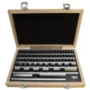 81 Pc Rectangular Steel Gage Block Set Grade B Space Block Harden Gauges .000005