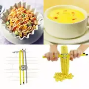 Household Stainless Steel Kitchen Cutter Remover Corn Peeler Stripper Thresher