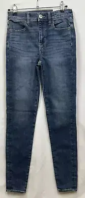 NWT 00 24 American Eagle: Ne(x)t Level Stretch Hi-Rise Jegging Fresh Bright