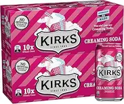 [Kirks] Creaming Soda Soft Drink Multipack Cans 20 x 375 mL