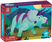 Mudpuppy - Mini Puzzle Triceratops 48pc