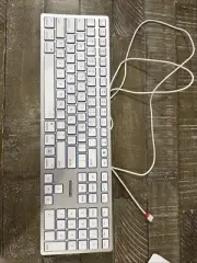 Cherry KC 6000 Slim Office Wired Keyboard For Mac White [JK-1620US-21/01