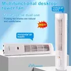 Tower Bladeless Oscillating Tower Fan 3 Wind Speeds Mini USB Desktop Floor Fan