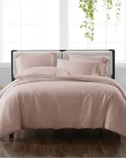 Cannon Solid Blush 3Pc Duvet Cover Set