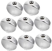 ERINGOGO 8Pcs Metal Acoustic Guitar Tuning Peg Buttons with Screws Washers Durable Guitar Tool Kit for Accurate Tuning and Intonation Elegant Design for Enhanced Style