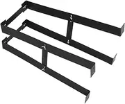 Carbon Steel Computer Tower Holder Pc Stand Desk Mount 25kg Capacity Space Saver Easy Install