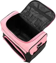 BELLIFFY Tool Bag Barber Travel Bag for Clippers and Supplies Barber Case Barber Carrying Case Travel Bag for Hair Styling Tools Hair Tools Organizer Hair Stylist Must Haves Hairdresser Bag