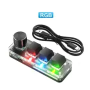 Mechanical Hotswap Macro Custom Key Knob Mini USB RGB Keyboard Programming a