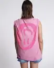 NWT Free People One TeaspoonSmiley Organic Unisex Tee - XS - Pink